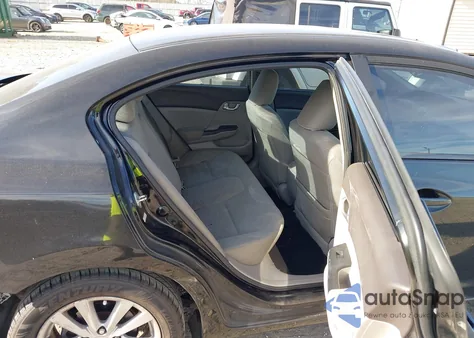 2012 Honda Civic Ex z USA, uszkodzony, nr VIN 19XFB2F86CE087685